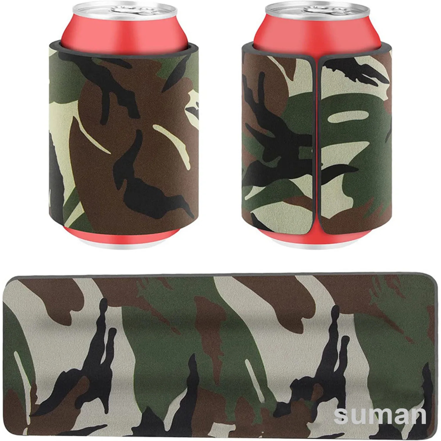 Slap Wrap Neoprene Beverage Insulator Cup Sleeve 4