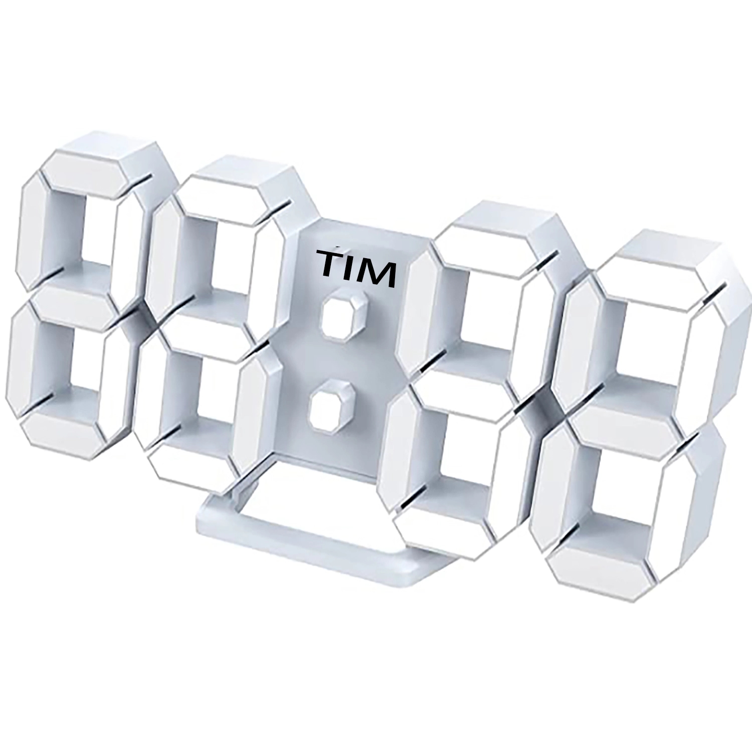 Led Digital Alarm 3D Wall Clock 9