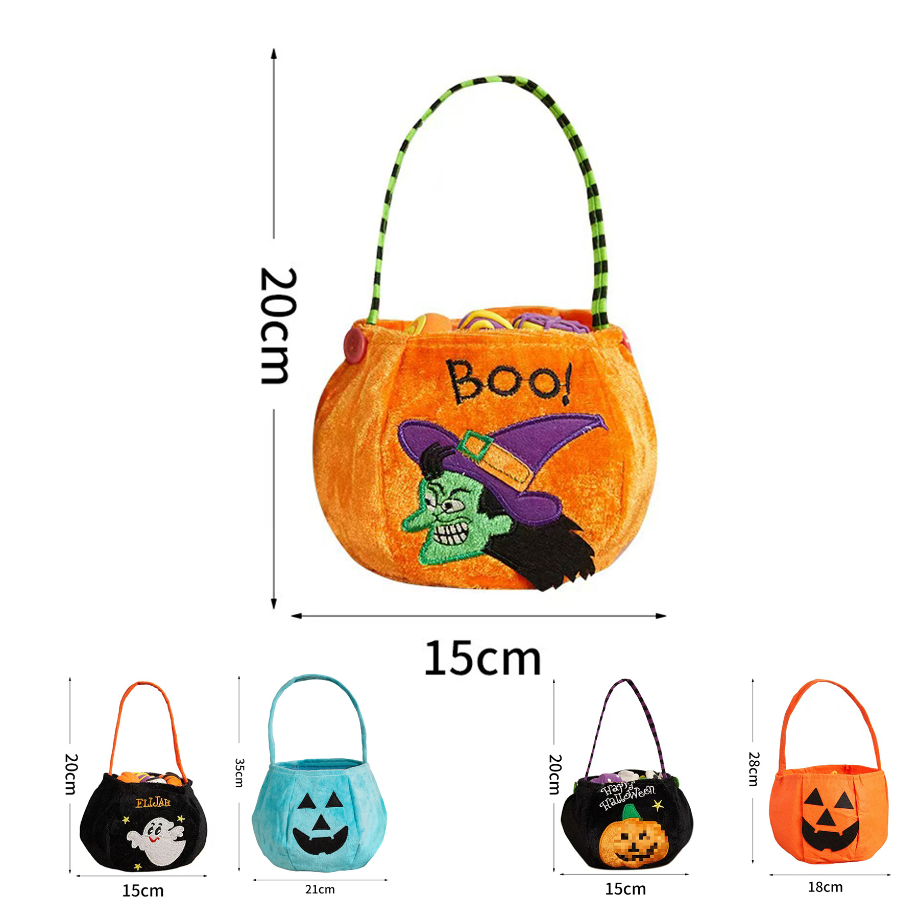 Candy Plush Baskets Bags 2