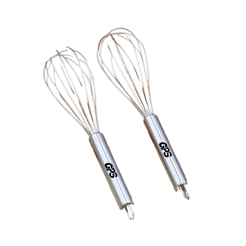 10-Inch 6 line stainless steel egg beater