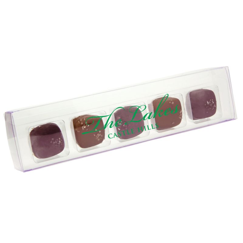 Acetate Sticks with Sea Salt Caramels 1