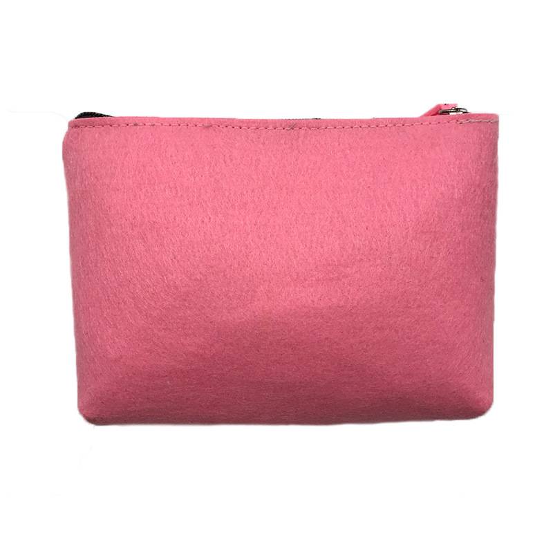 Felt Fiber Makeup Pouch Organizer Pen Gadgets Case 10