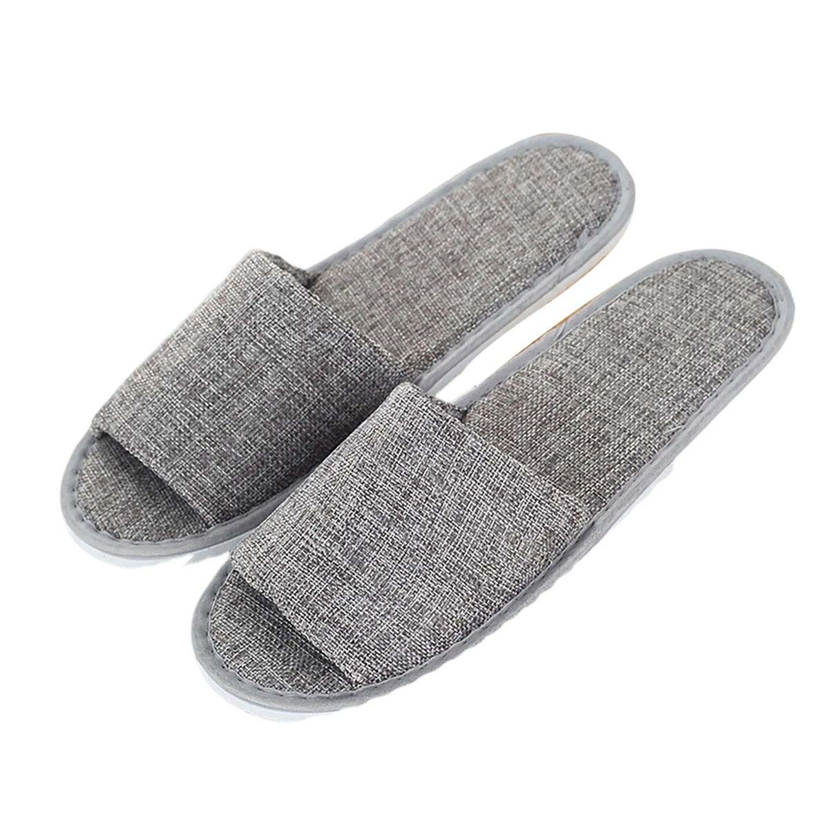 Disposable Linen Slippers for Hotels and Resorts 5