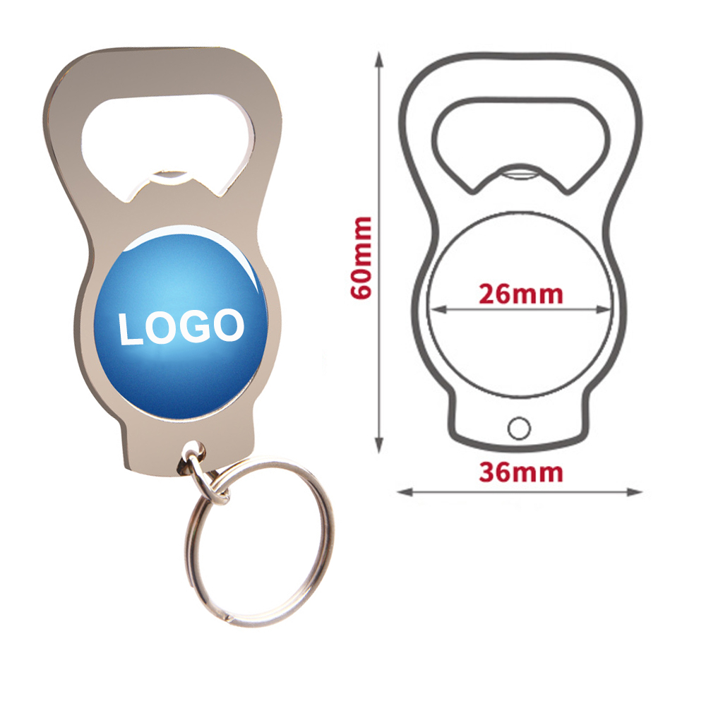 Steel Bottle Opener Key Chain 2