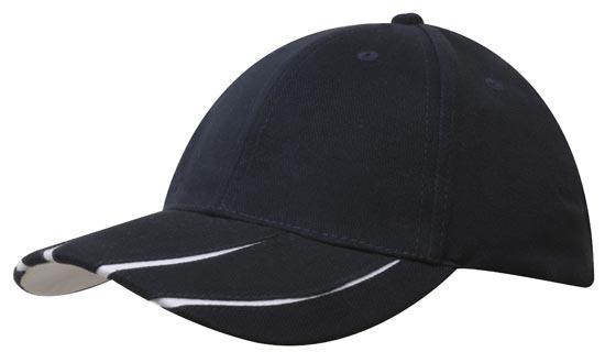 Brushed Heavy Cotton with Laminated Two-Tone Peak 5