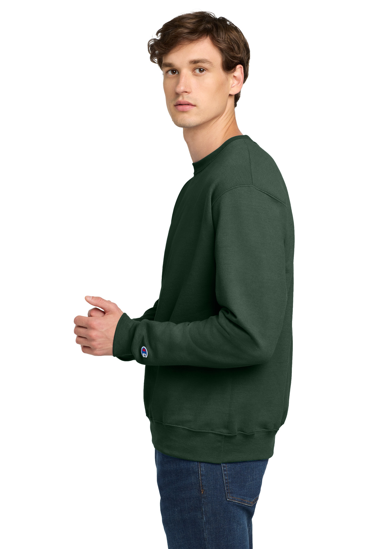 Champion Powerblend Crewneck Sweatshirt. S6000 15