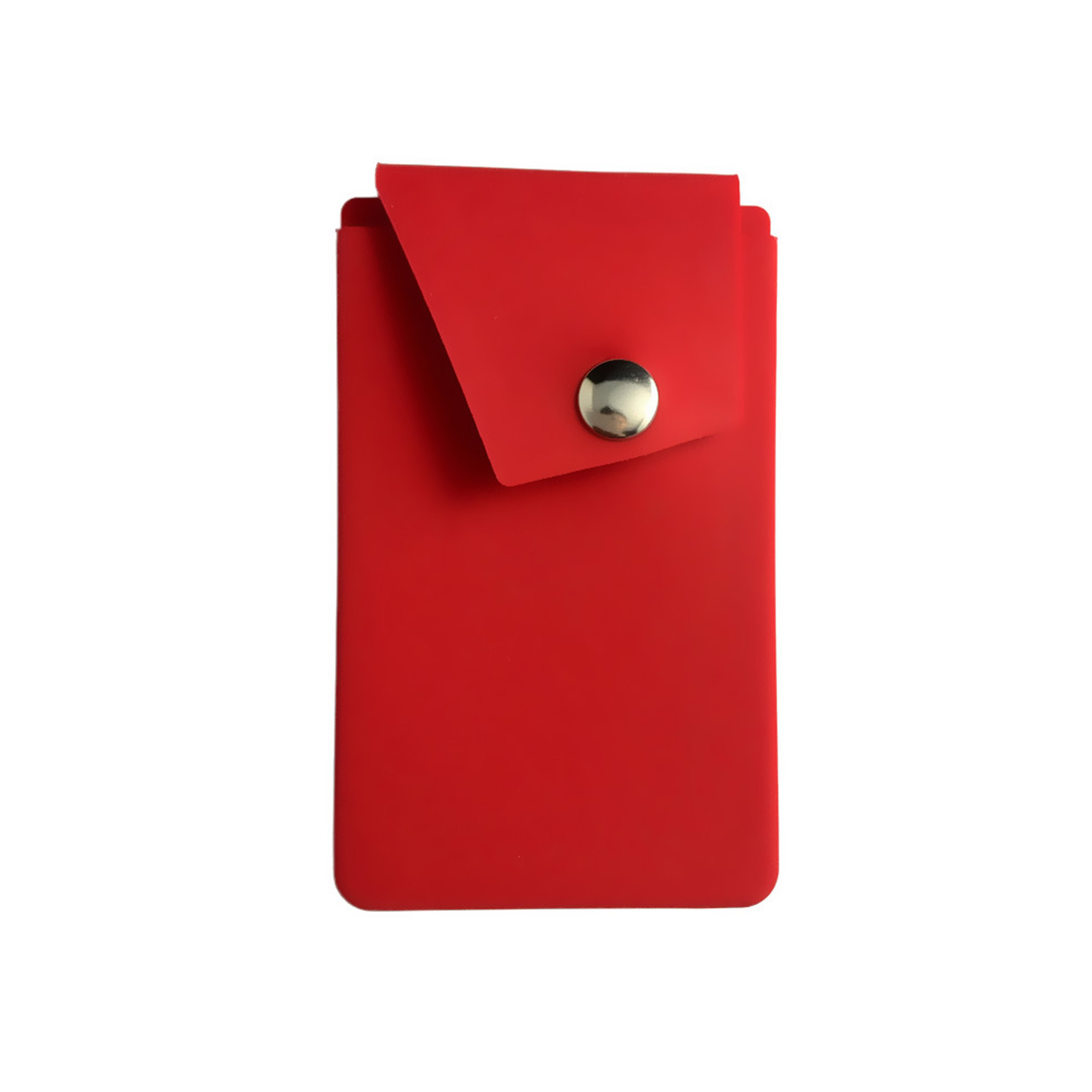 Silicone Phone Card Wallet With Snap Closure And Stand 6