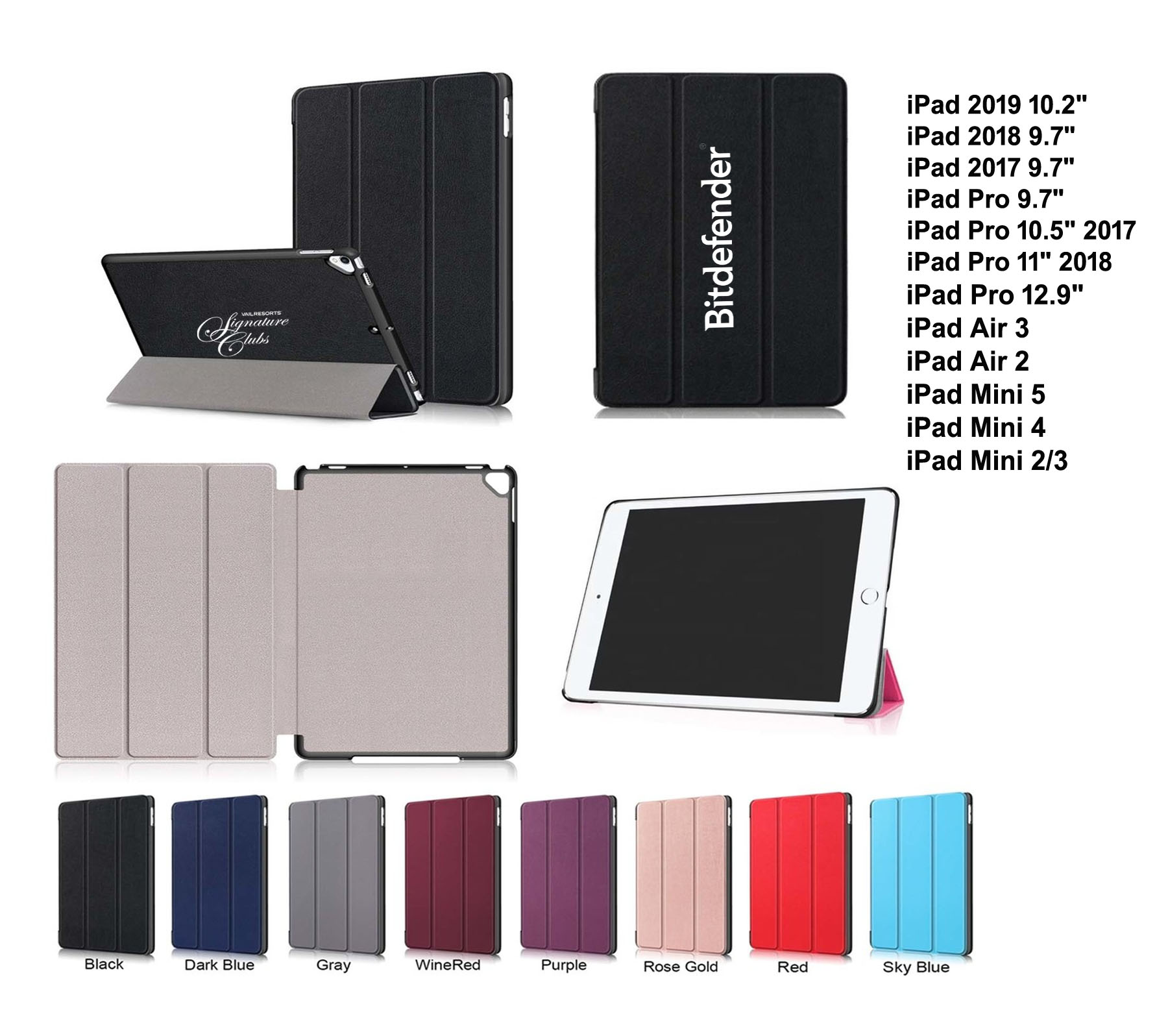 iBank ® iPad Pro 11 Smart Cover Case M5/M4, 2025/2024 2