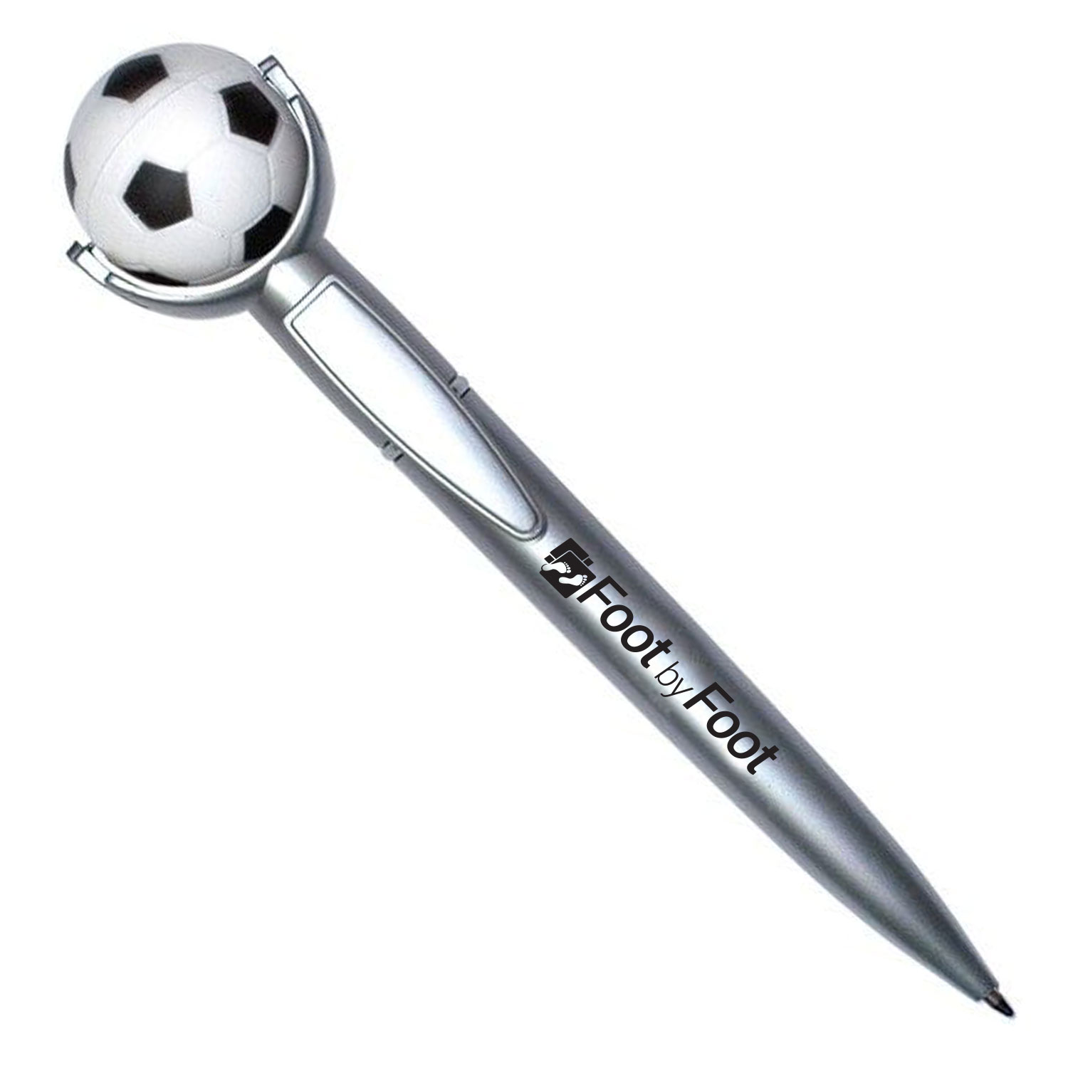 Soccer Ball Specialty Pen w/Squeeze Topper 1