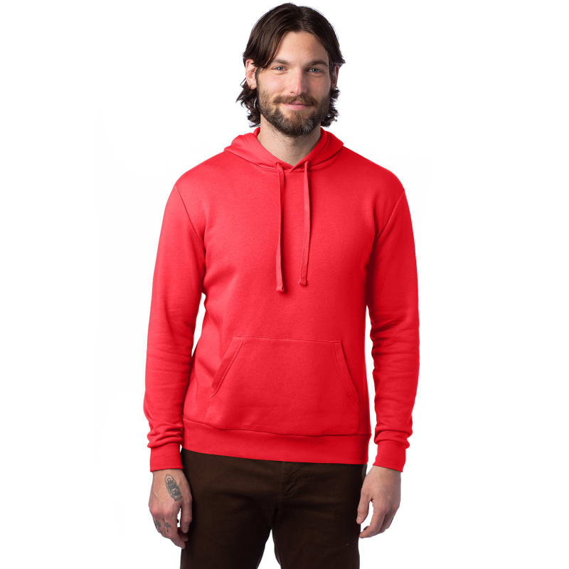 Alternative Adult Eco Cozy Fleece Pullover Hooded Sweatshirt 5