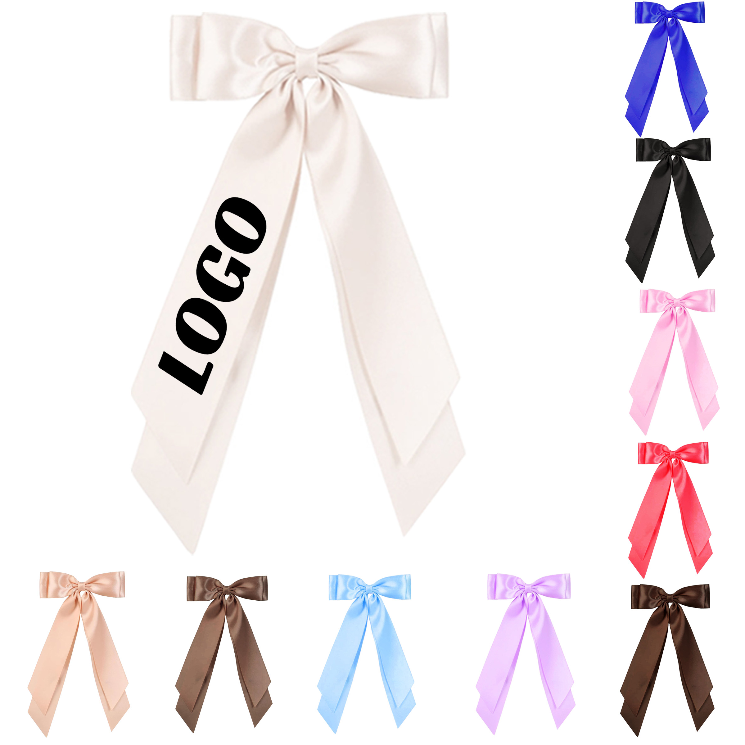 Bowknot Elastic Hair Tie Bands 1