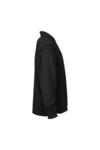 Vansport Omega Long Sleeve Solid Mesh Tech Polo 41
