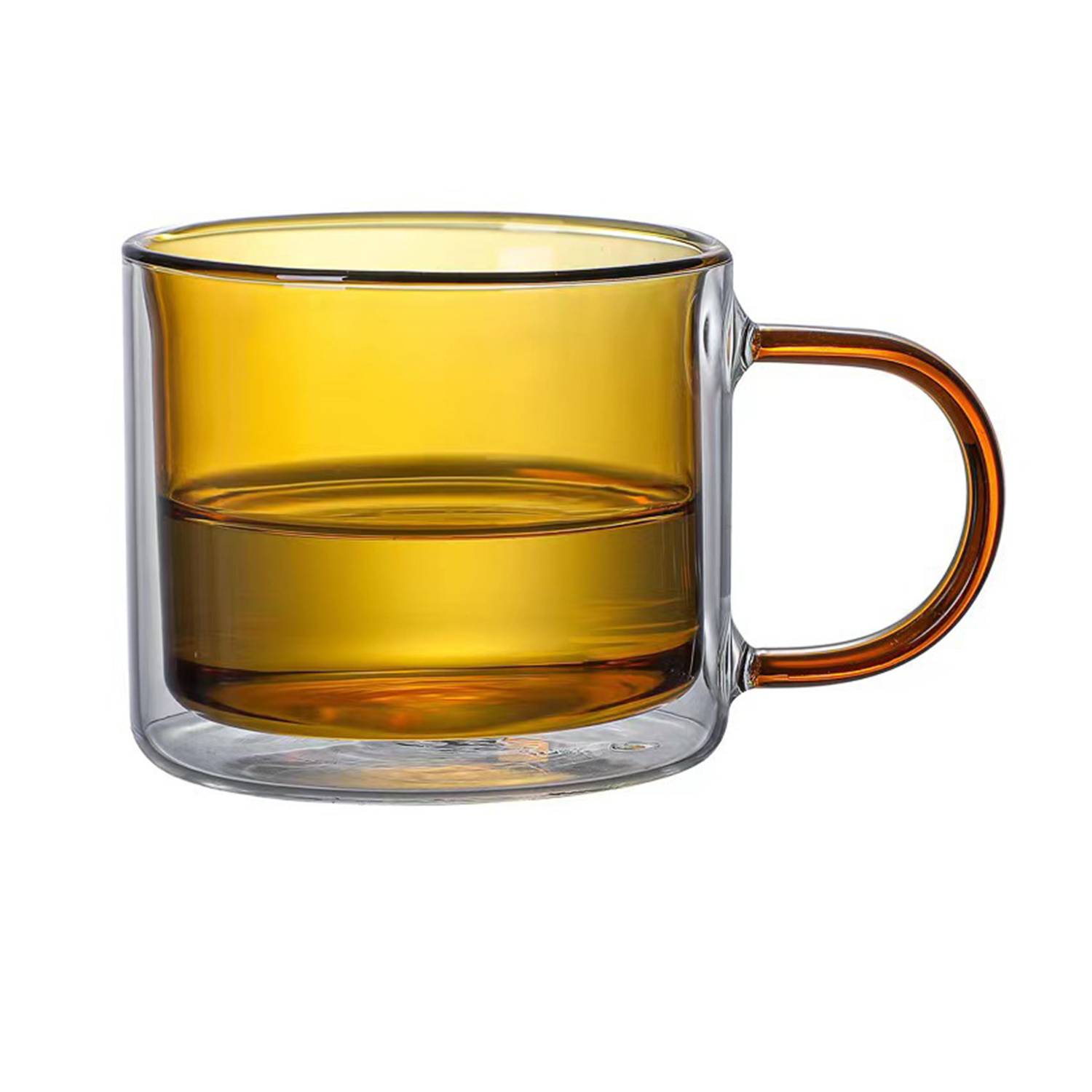 6.7oz Double Wall Glass Cup 4