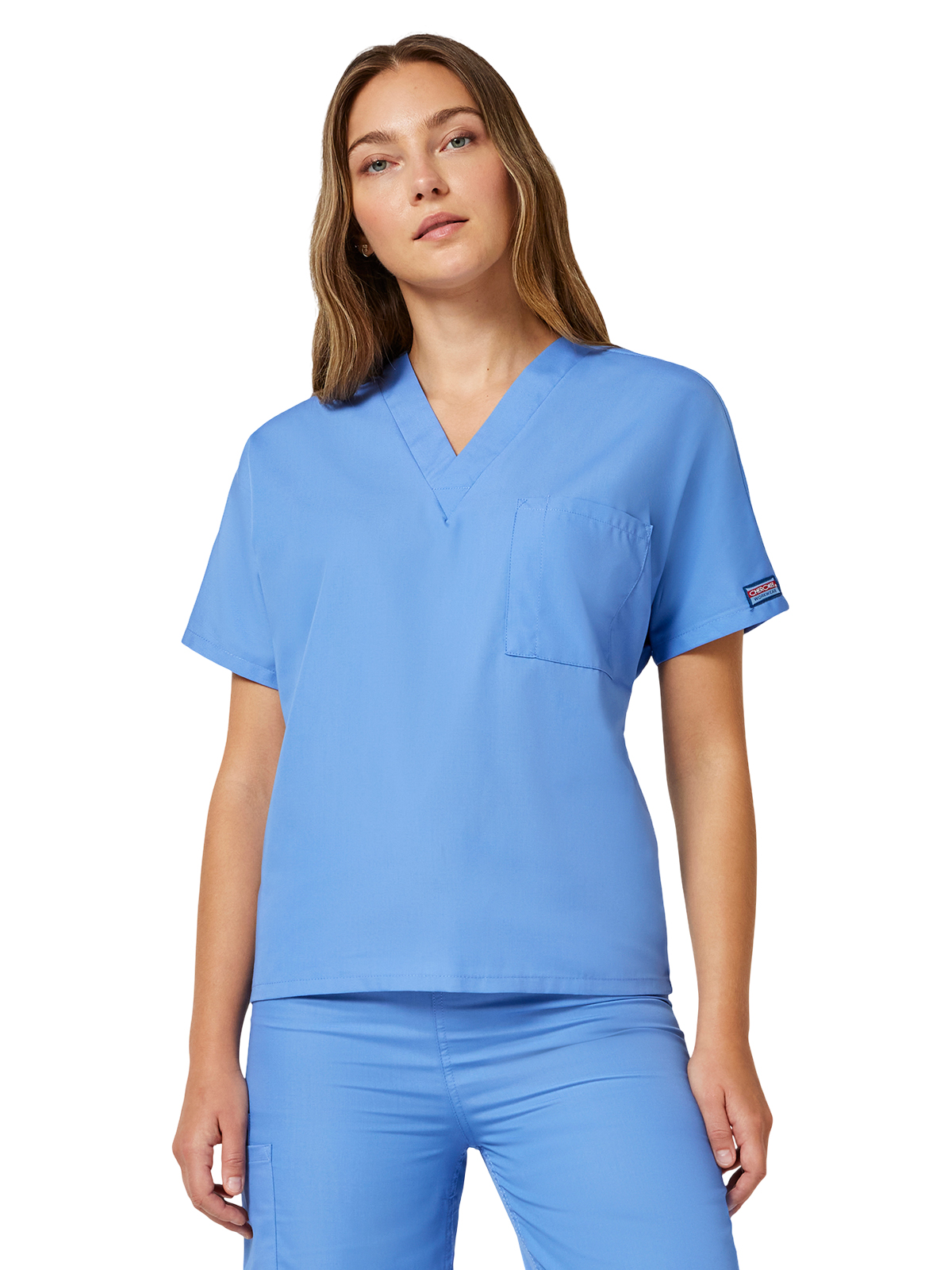Cherokee - Workwear Originals - Unisex 1-Pocket V-Neck Top 39