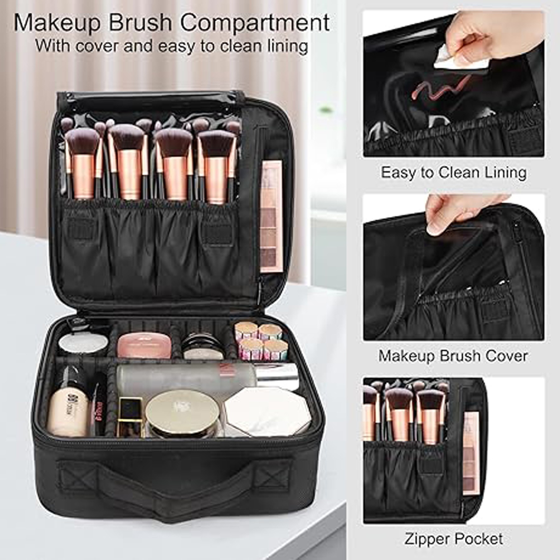 Travel Makeup Bag Portable Storage Bag 4
