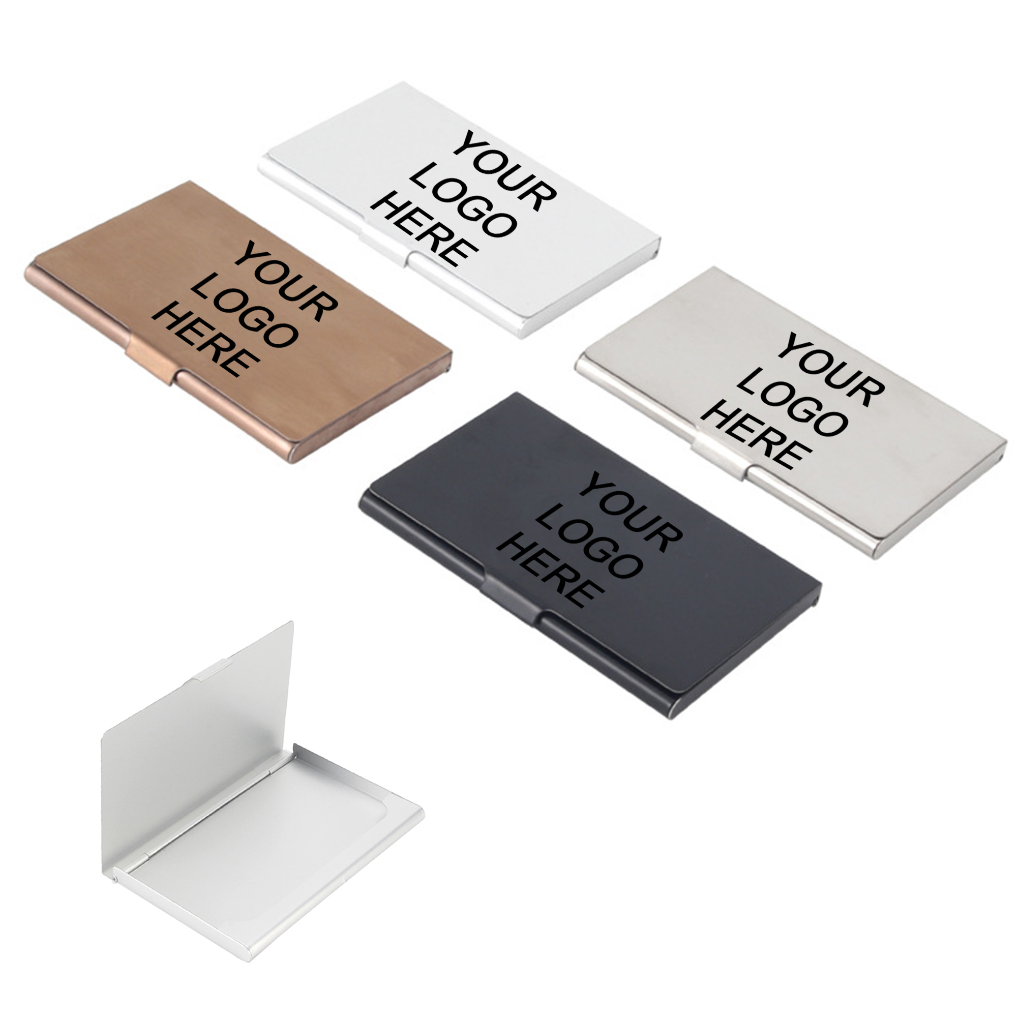 Stainless Steel Business Card Holder 1