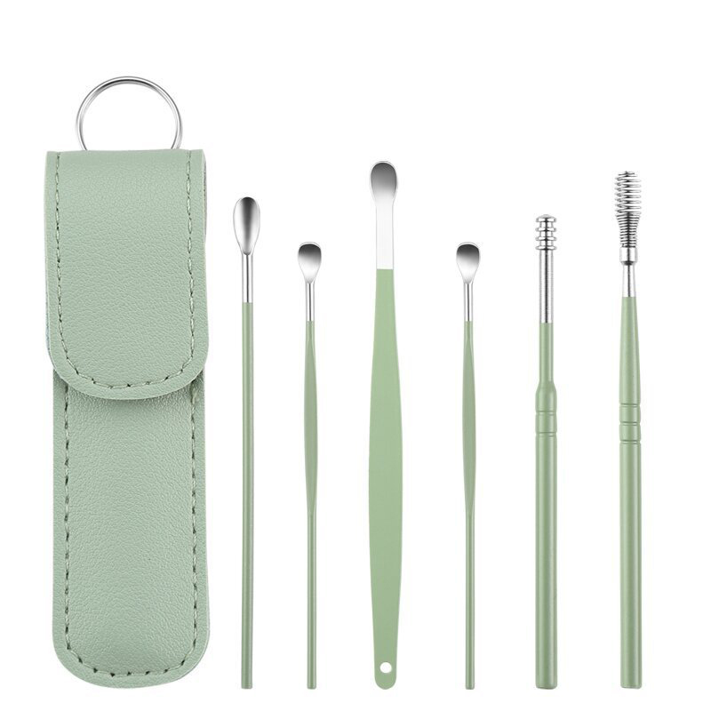 Stylish Multi-color Portable Ear Spoons 4
