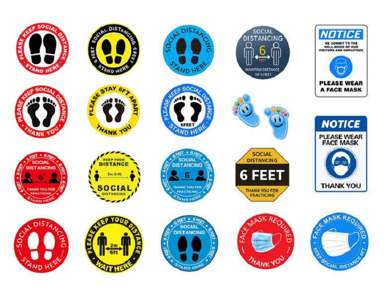Small Custom Floor Decal 3