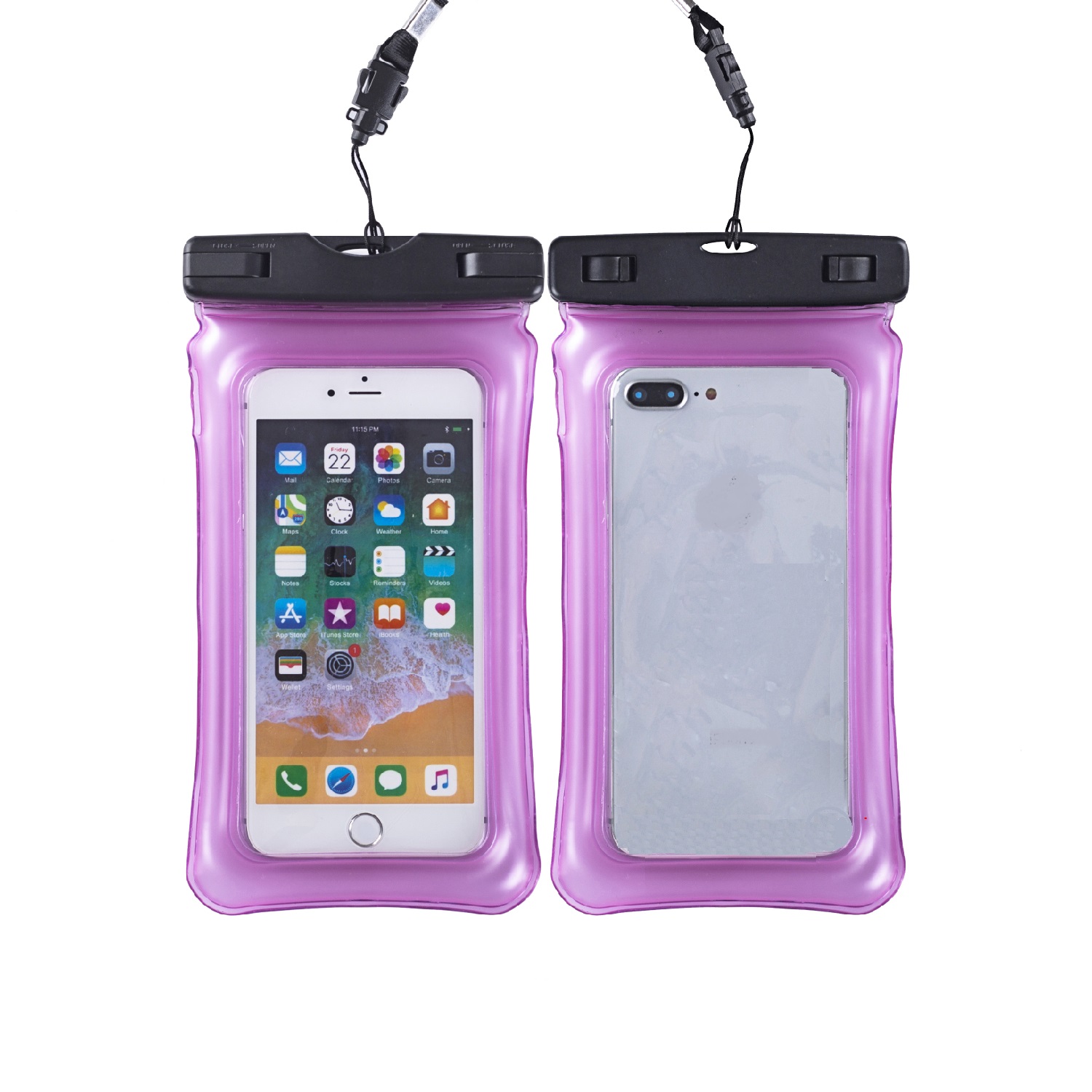 IPX8 Waterproof Floating Phone Pouch with Lanyard 3