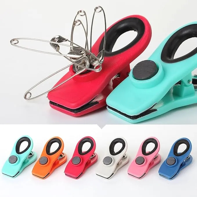 Promotional Refrigerator Snack Chip Bag Magnetic Clips 6