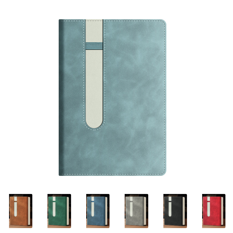 Notebook with Elastic Pen Holder 2
