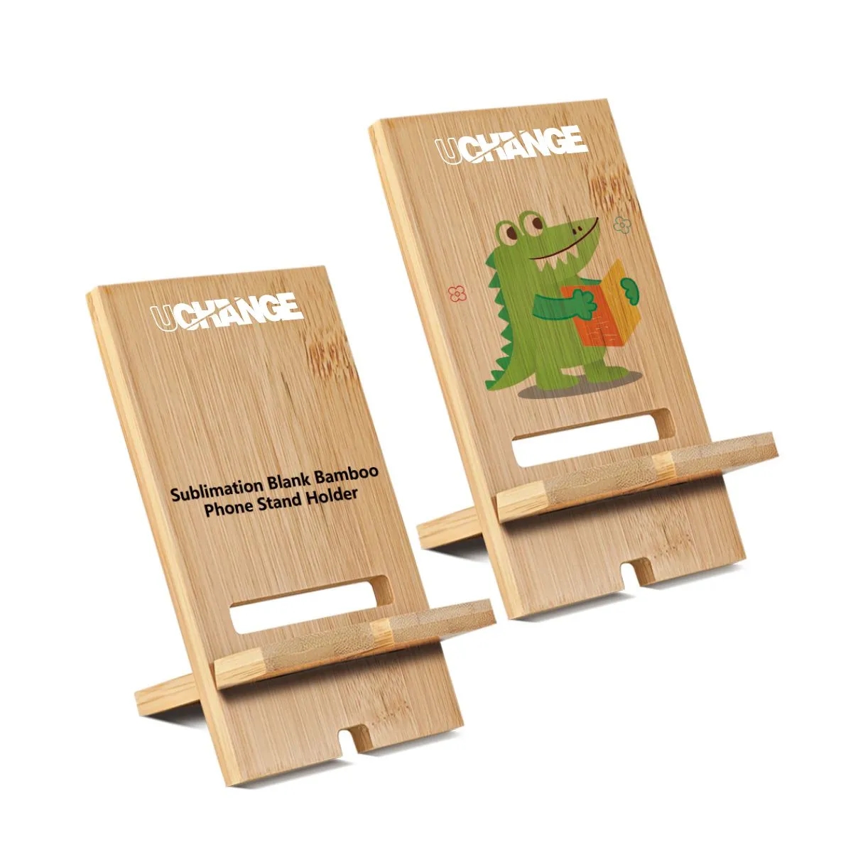 Eco-Friendly Bamboo Wood Phone Stand Holder 2