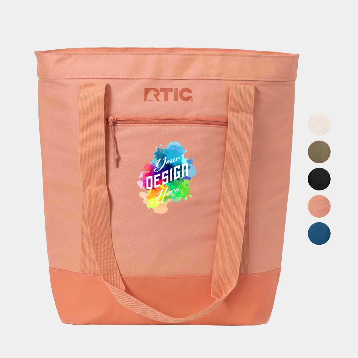 RTIC® Soft Pack Insulated Slim Everyday 24-Can Cooler Tote Bag (13" x 16") 7