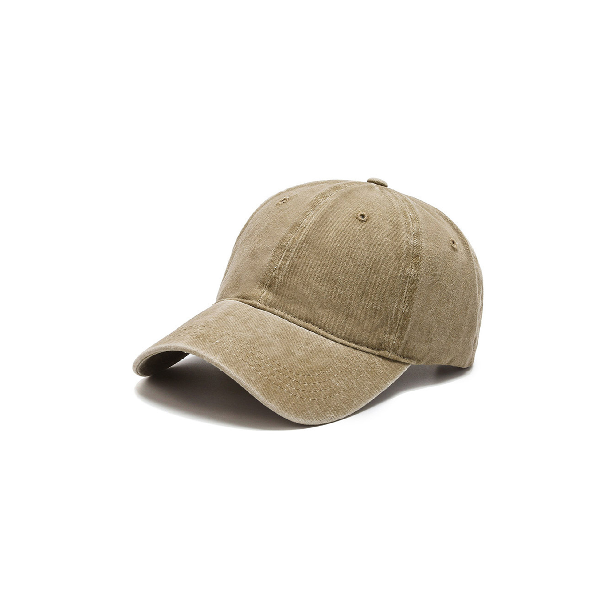 Cotton Adjustable Baseball Cap With Metal Buckle 18