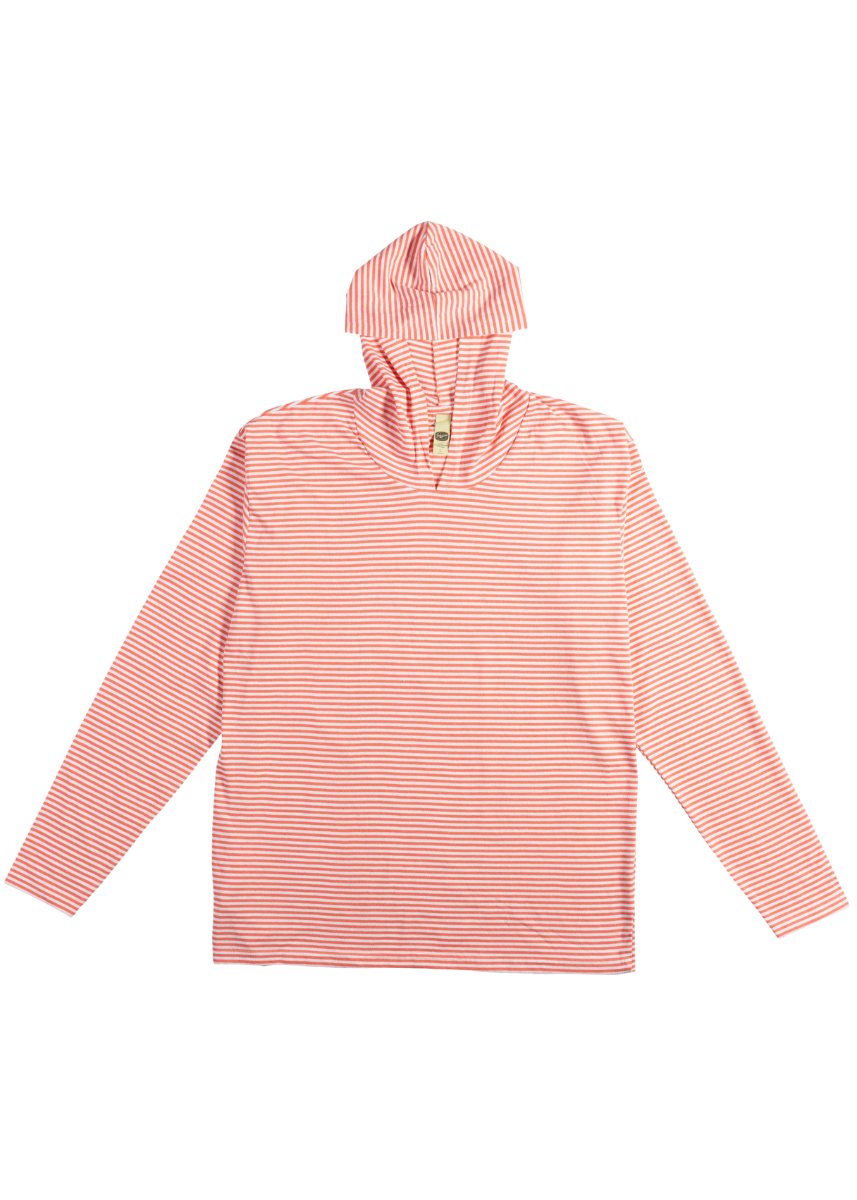 Striped "Smoking Reel" Pullover Hoodie 3