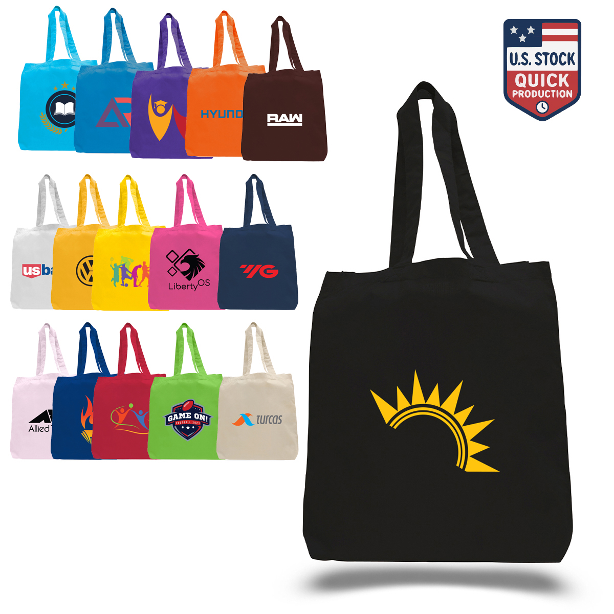 DailyMate Economical Tote Bag with Gusset 12