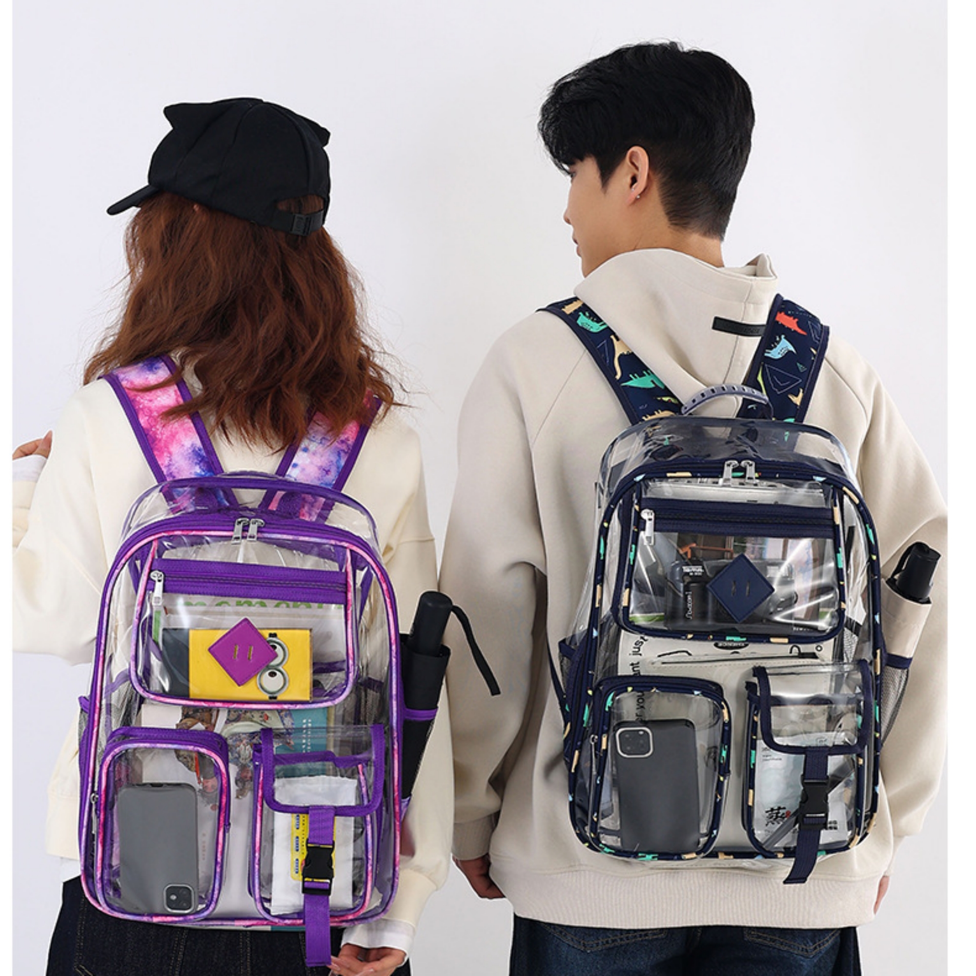 PVC Clear Backpack 1