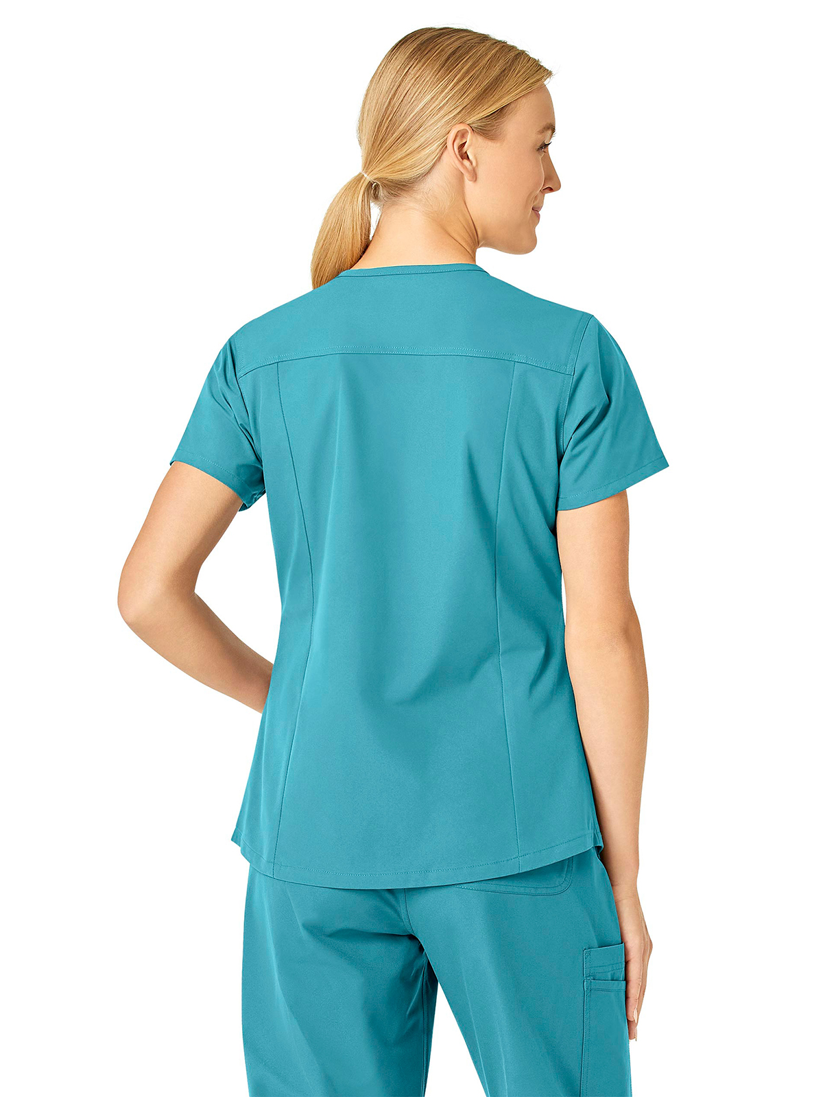 Carhartt Scrubs - Force Essentials - Women's Five-Pocket Modern Fit V-Neck Top 1