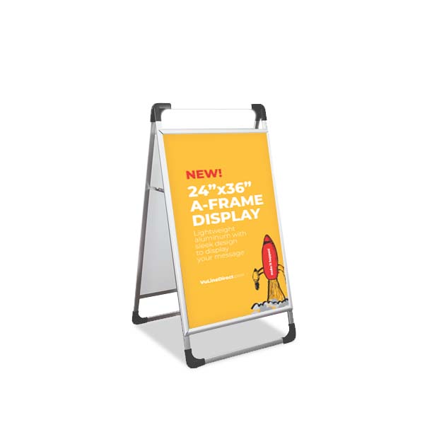 24"x36" Aluminum A-Frame Display