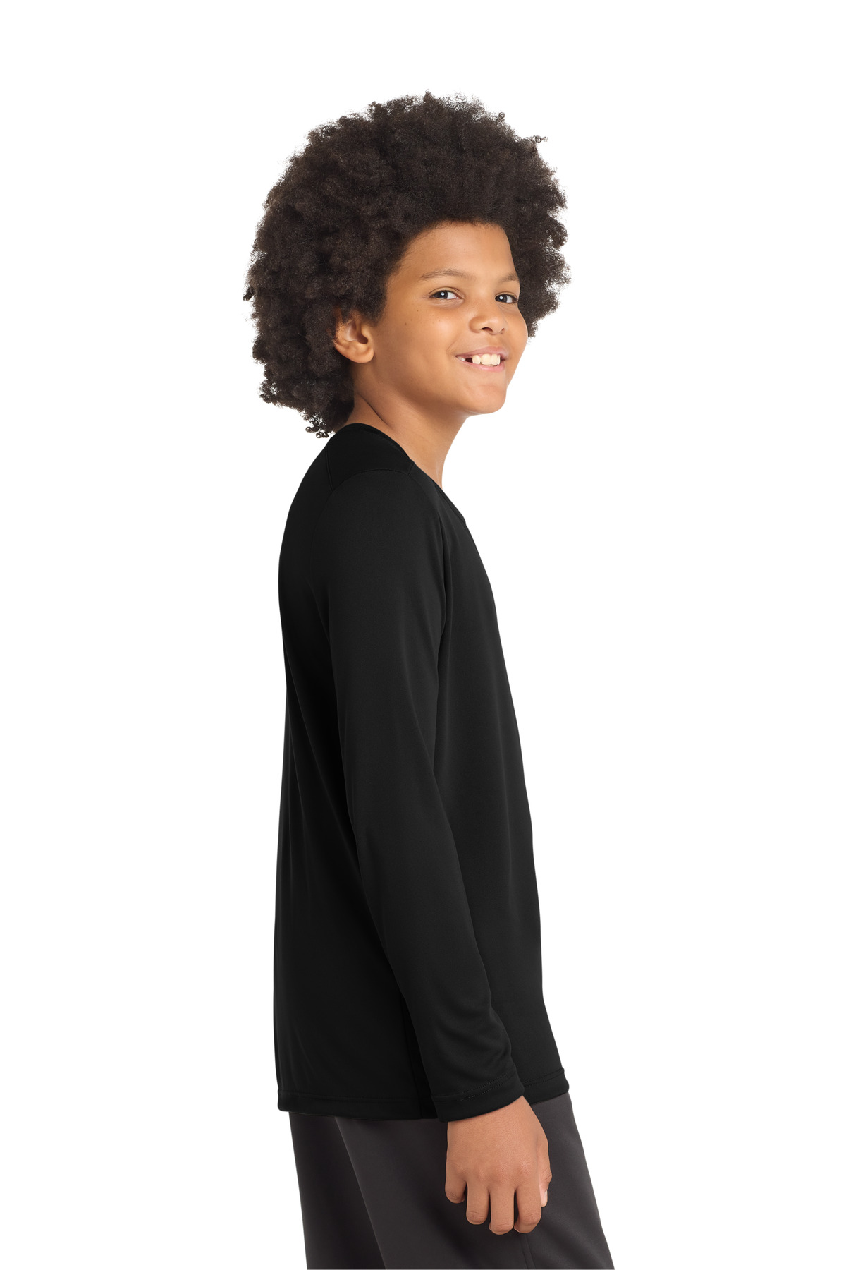 Sport-Tek Youth Posi-UV Pro Long Sleeve Tee. YST420LS 14