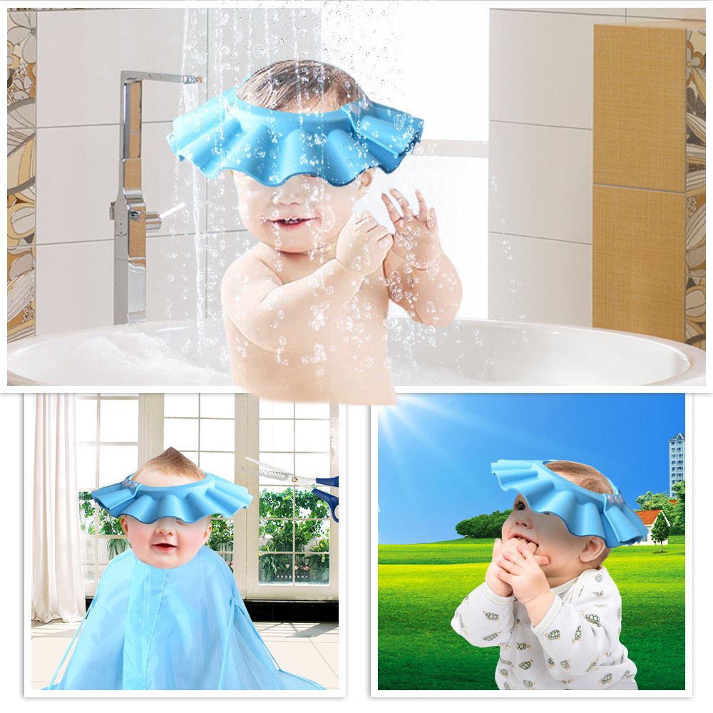 Baby Shampoo Shower Hat/Cap/Visor/Shield 7