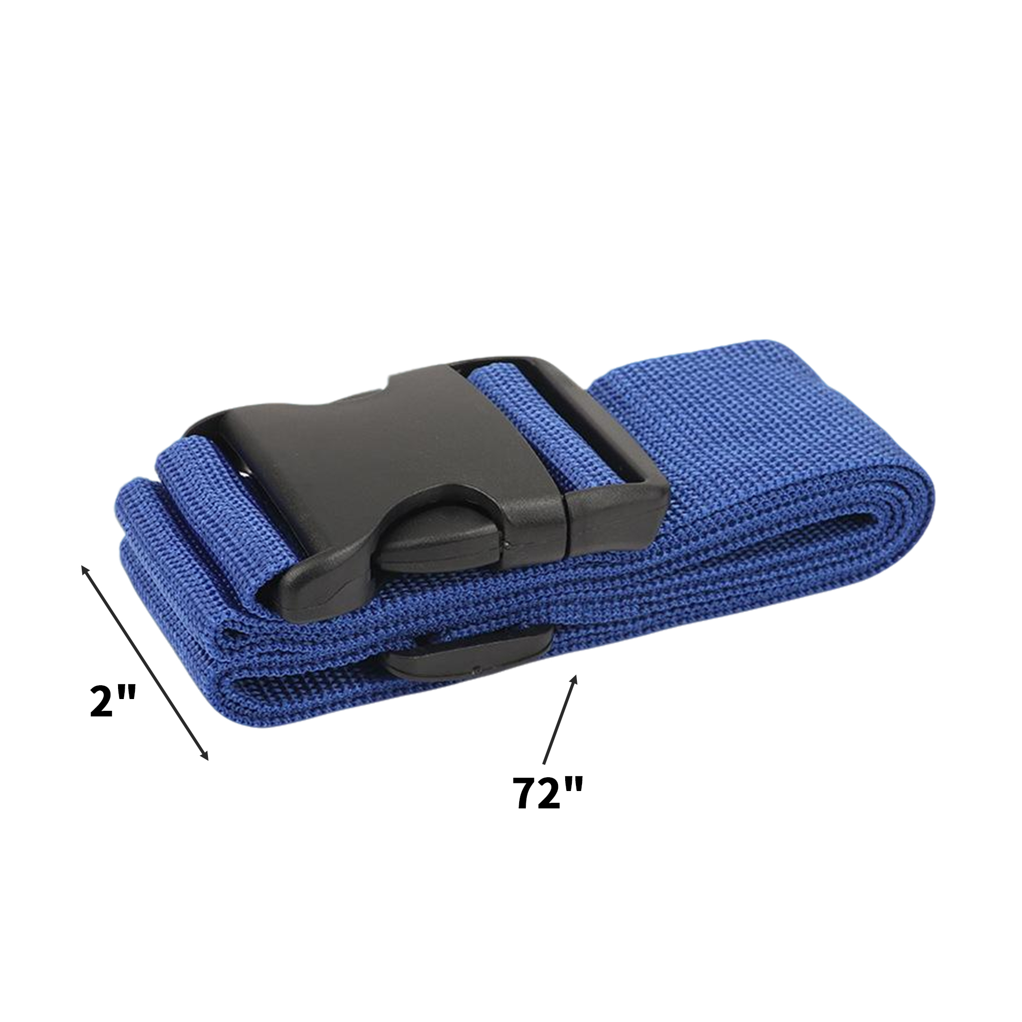 Adjustable Luggage Strap Suitcase Belt 72" Length 7