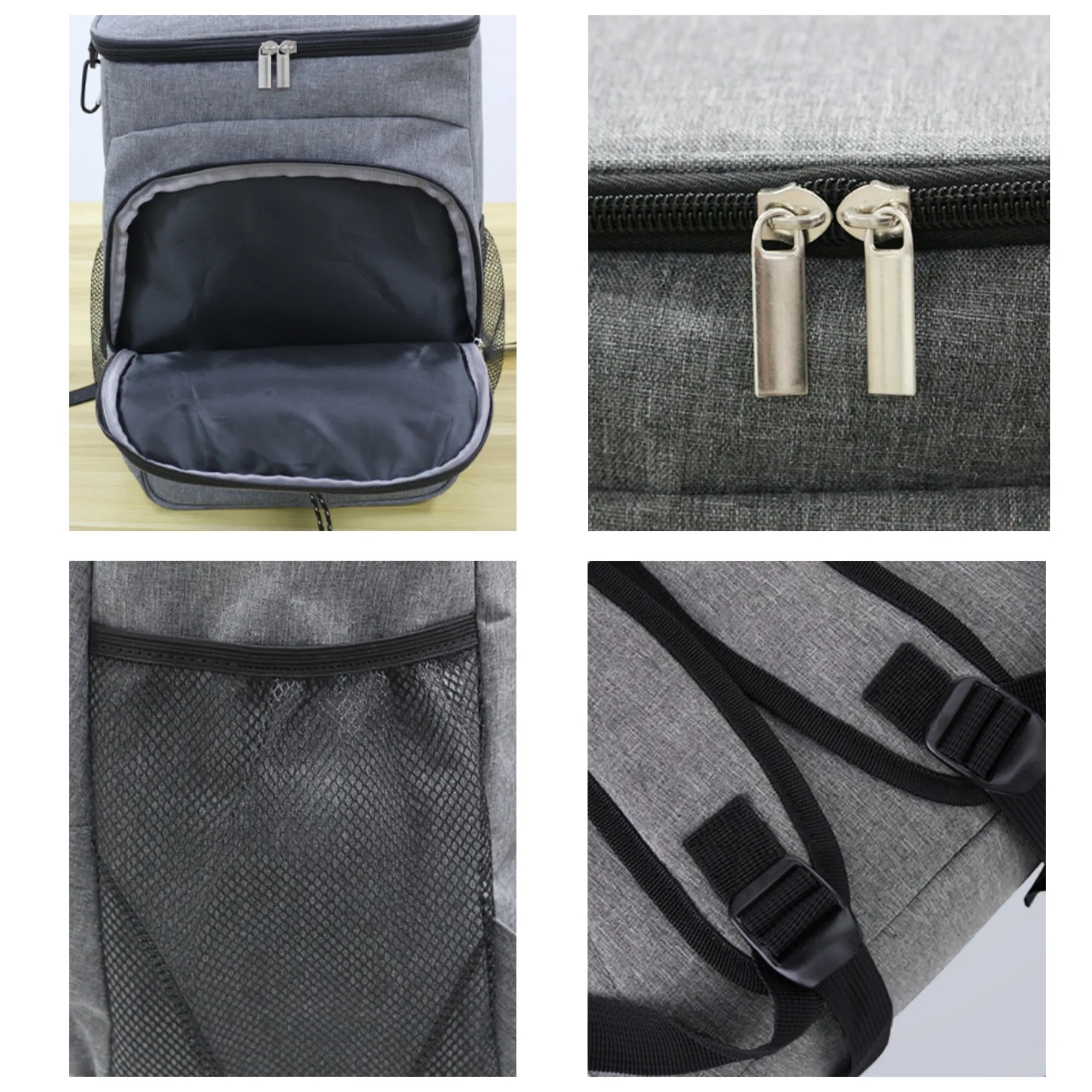 Large Insulated Backpack Multifunctional Cooler Full Color 5