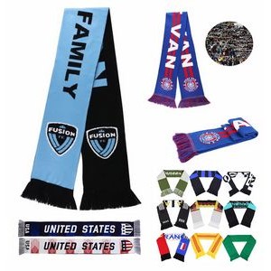 Polyester Cheer & Holiday Celebration Scarf 4
