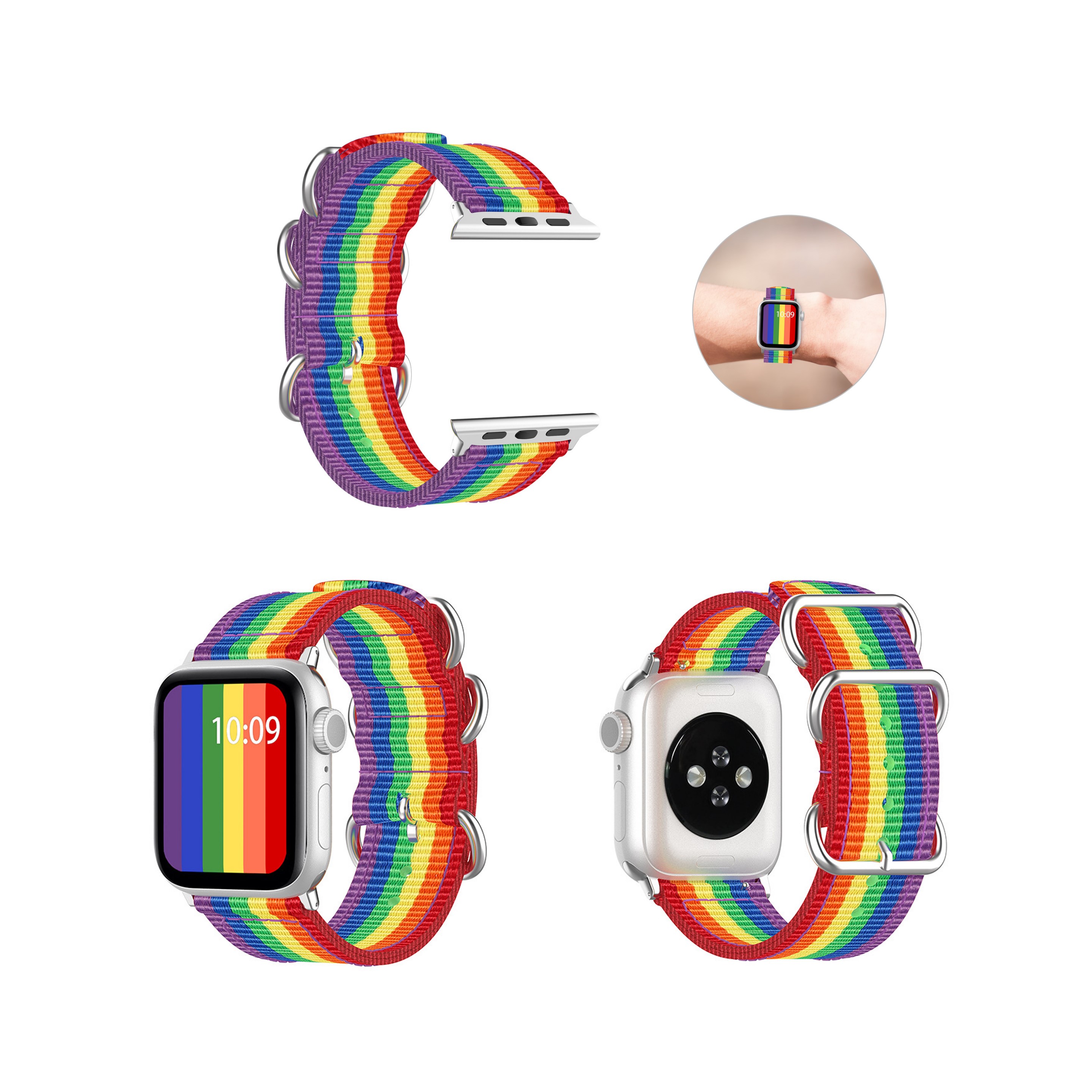 Rainbow iWatch Band (direct import) 2