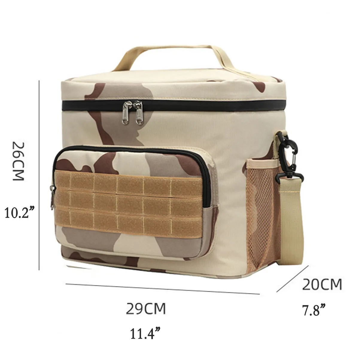 Multi-Functional Portable Insulated Cooler Lunch Bag 1