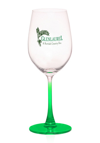 13.25 oz. Lead Free Crystal Wine Glasses 12