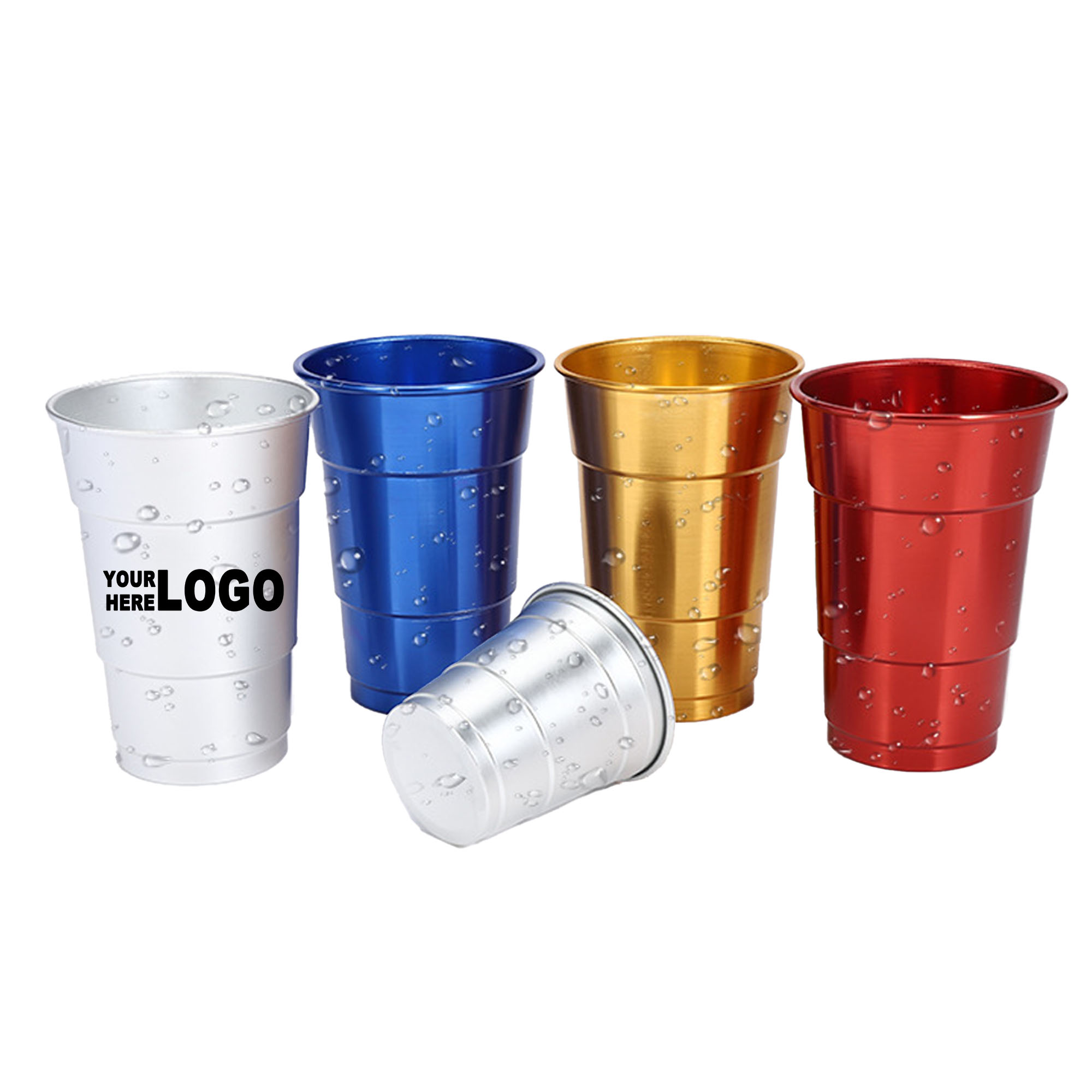 Sustainable Branded Reusable Aluminum Tumbler 3