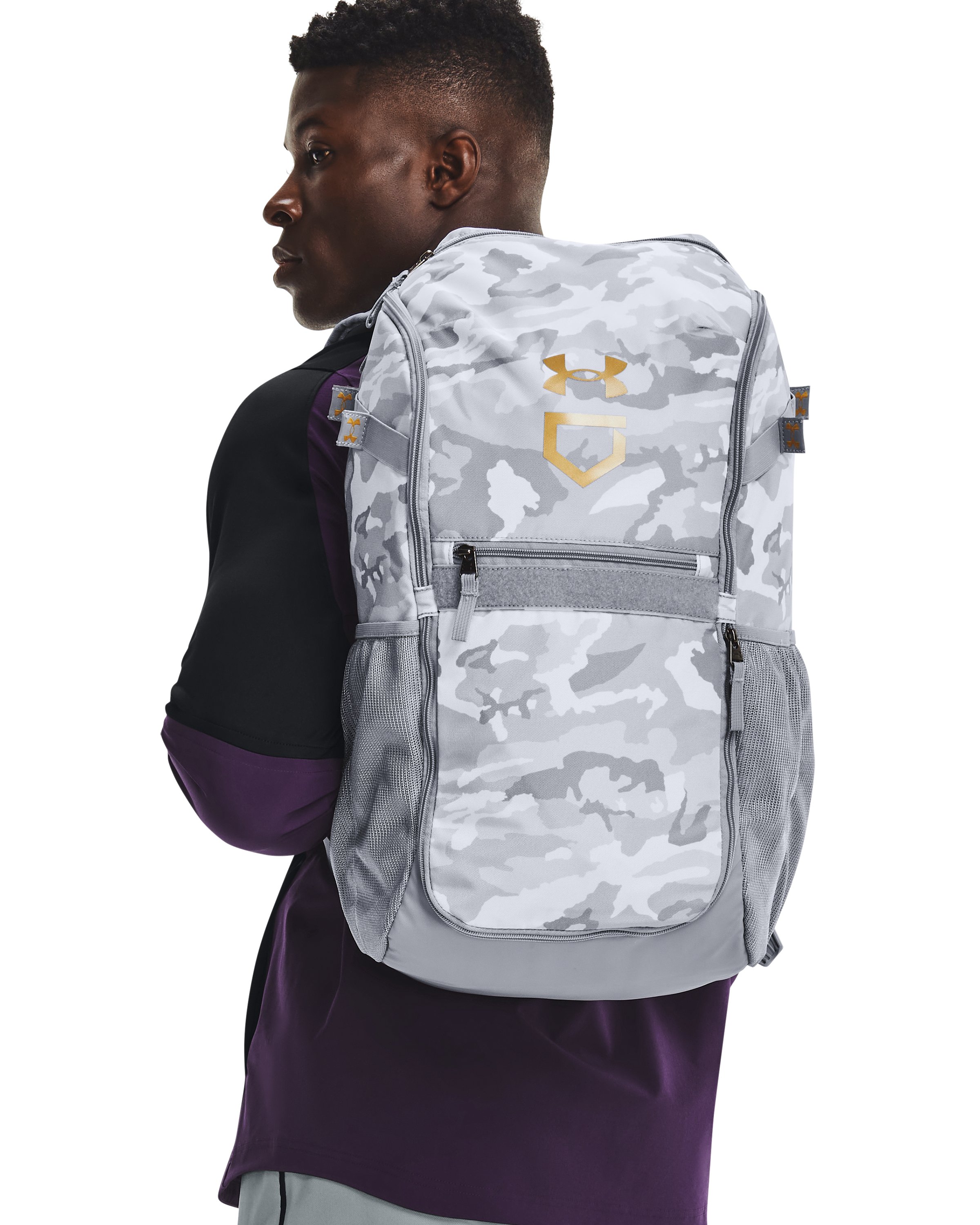 UA Utility Print Baseball Backpack 8