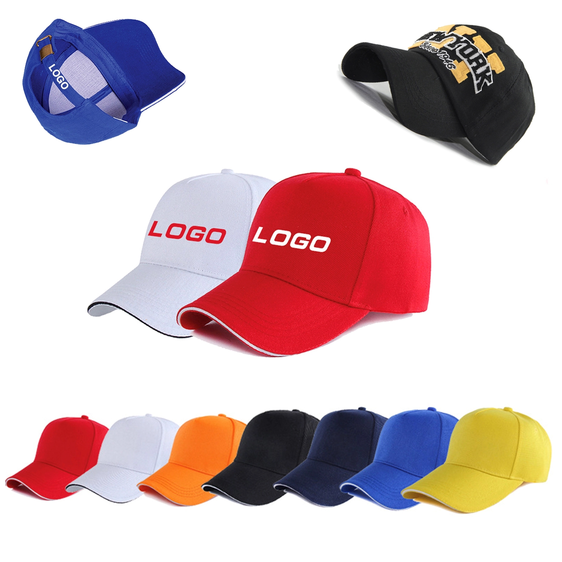Baseball Cotton Twill Cap 1