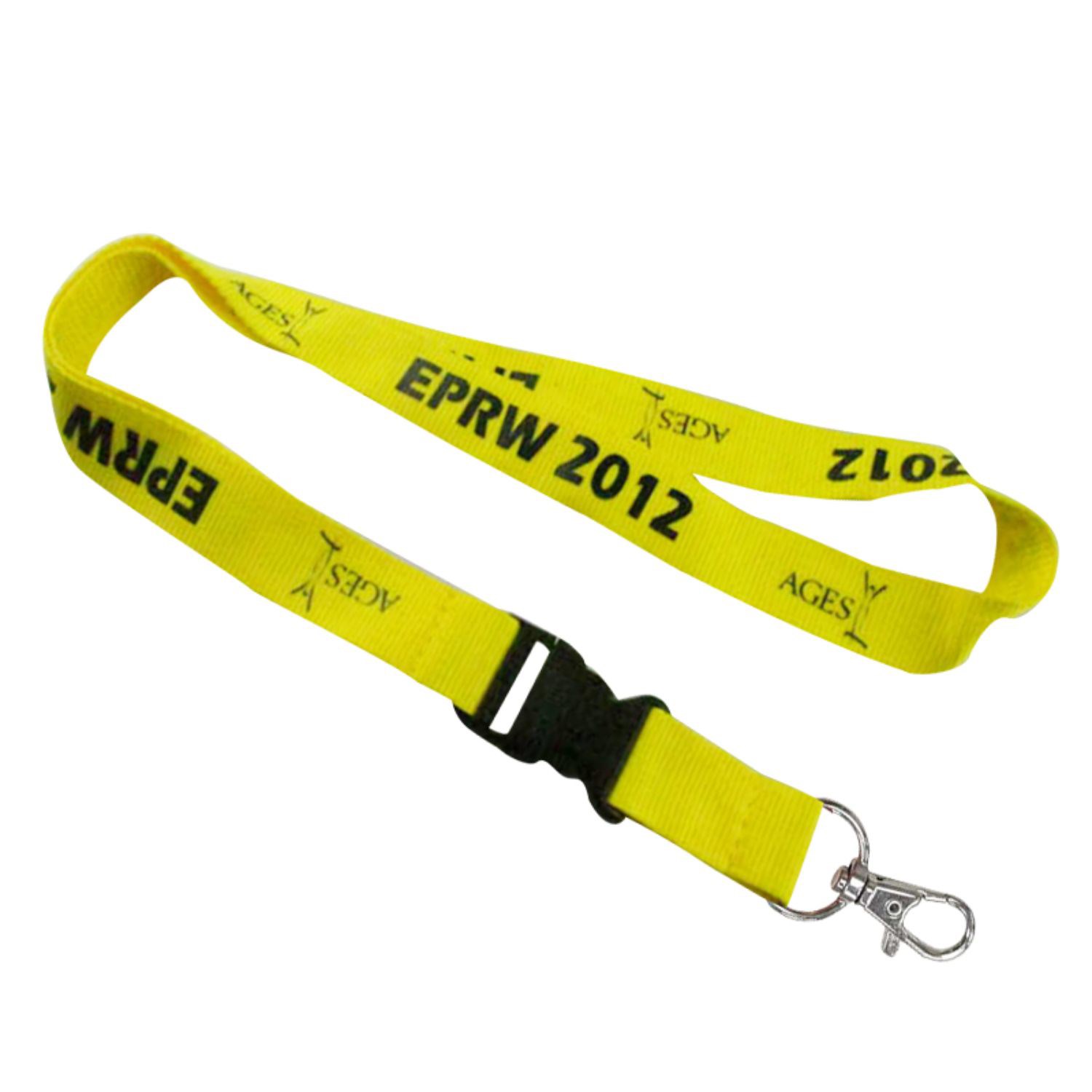 Recycled PET Lanyards Custom Imprint ID Badge Holder 4