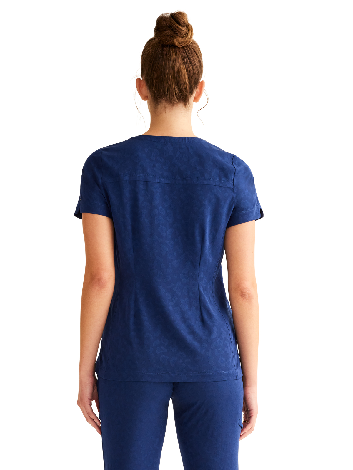 Healing Hands - HH PL Jacquard - Women's 2-Pocket Jolie Camo Top 5
