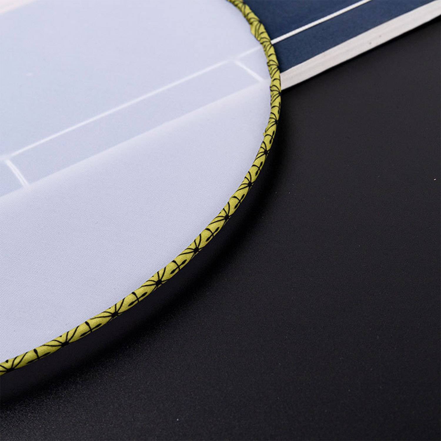 DIY Hand-Painted Court Fan W/ Tassels 6
