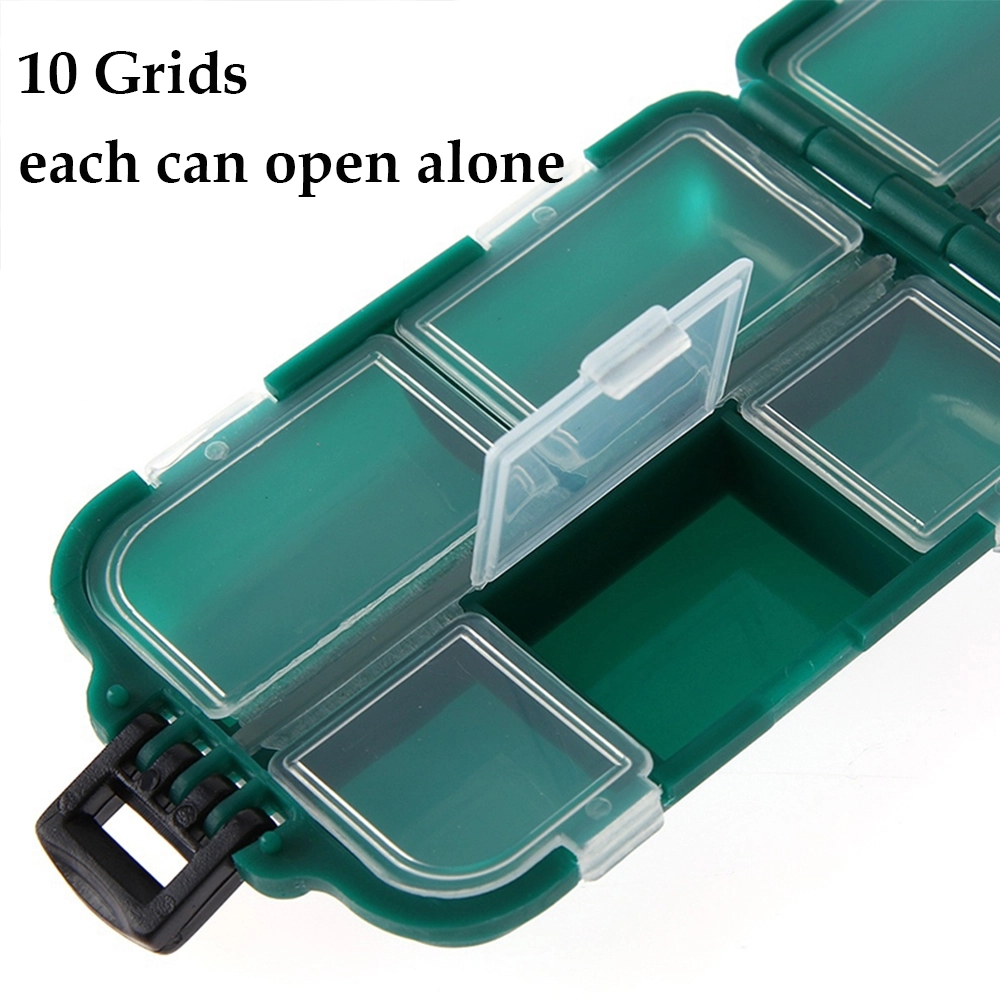 10 Compartments Fishing Tackle Organizing Box 3