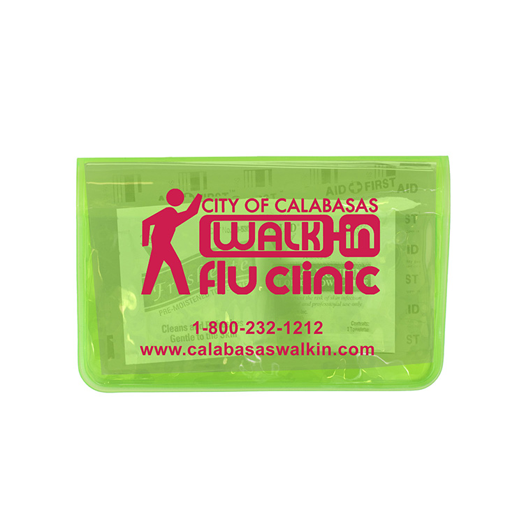 "Heal-on-the-Go L" 10 Piece Economy Healthy Living Pack in Colorful Vinyl Pouch 31