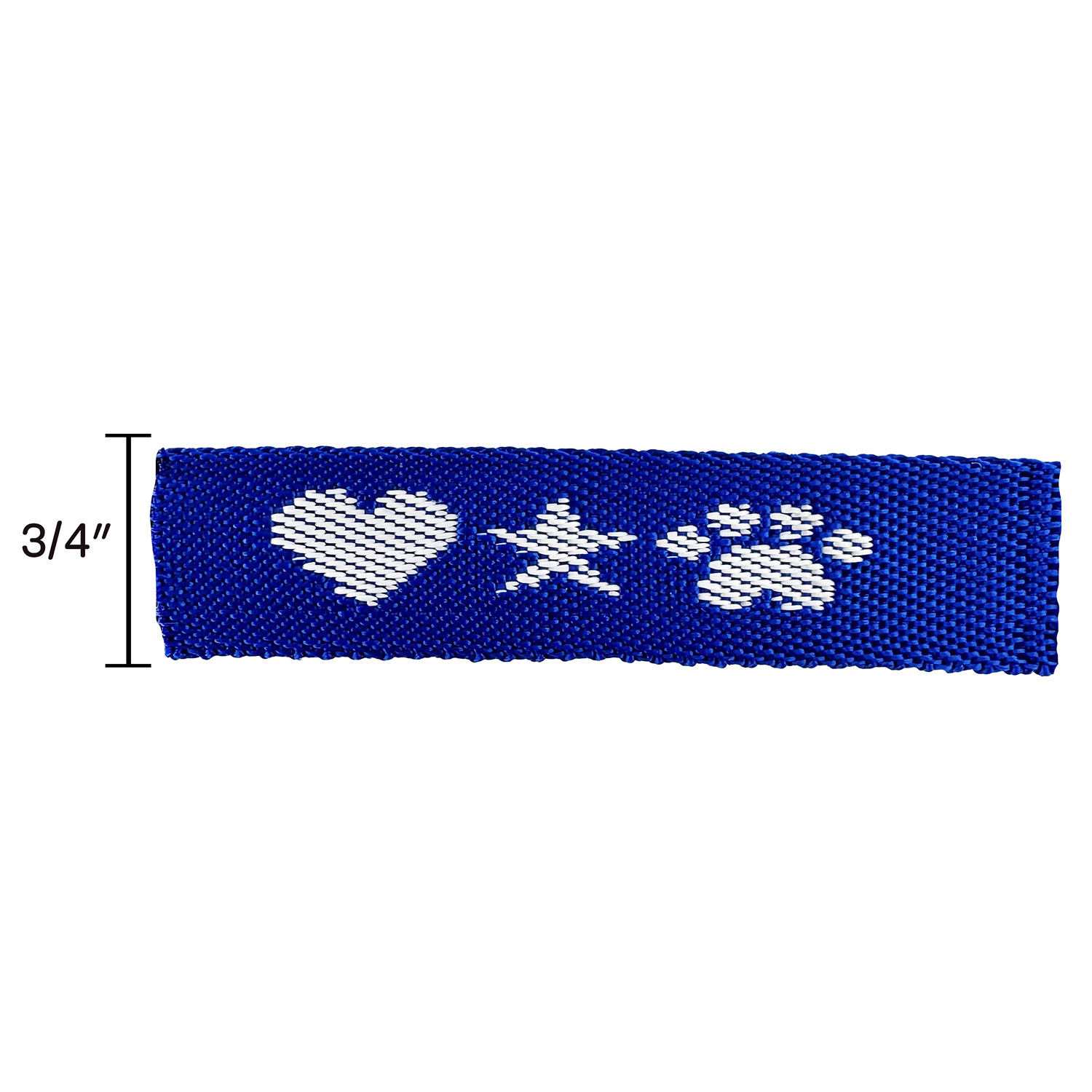 3/4" Woven lanyard w/ Swivel Snap & Split Ring & Breakaway - "Select" Weave 4
